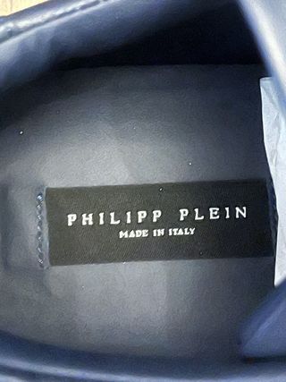 Zapatillas Philipp Plein Azul y Plata