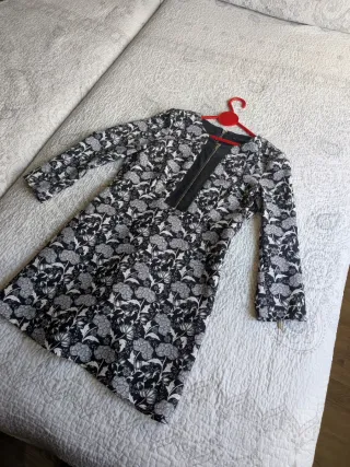 Vestido-mono Zara estampado floral cremallera