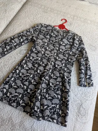 Vestido-mono Zara estampado floral cremallera