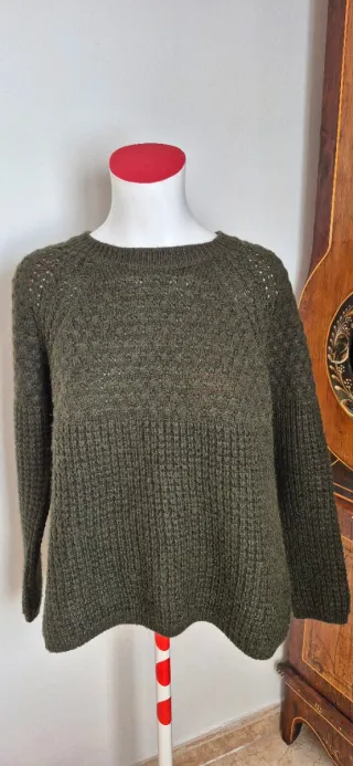 Jersey Massimo Dutti Verde Oliva