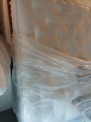 Colchón viscoelástico + somier 150x190