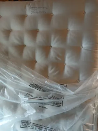 Colchón viscoelástico + somier 150x190