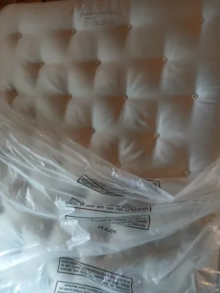 Colchón viscoelástico + somier 150x190