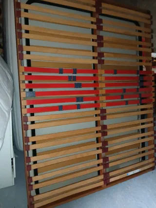 Colchón viscoelástico + somier 150x190