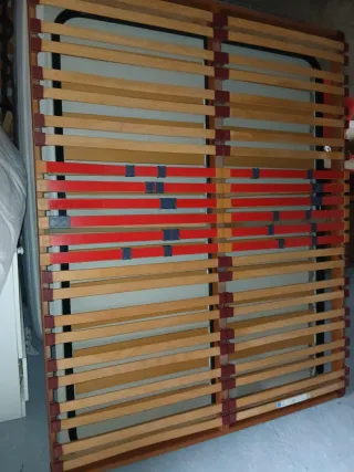 Colchón viscoelástico + somier 150x190