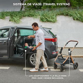Kinderkraft ESME Carrito bebé 3 en 1 Set, con Port