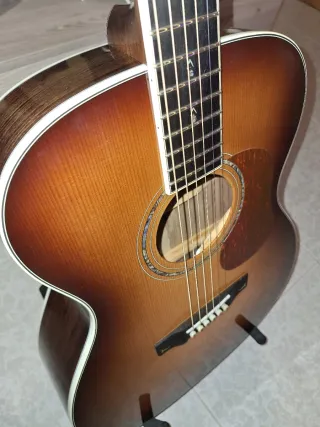 Guitarra Acústica Cort Gold 08 Light Burst + funda