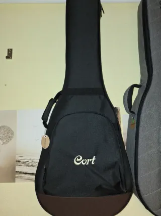 Guitarra Acústica Cort Gold 08 Light Burst + funda