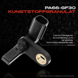 Sensor ABS eje trasero izquierdo para A3 Q3 TT Alt