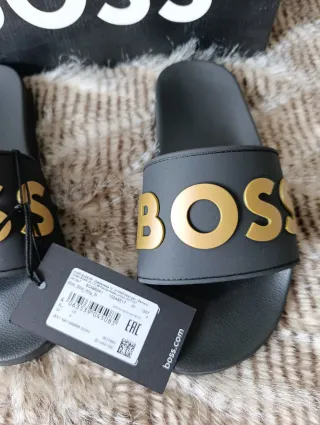 Chanclas Boss Edición Limitada Doradas