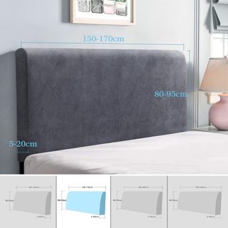 TAOCOCO Funda de Cabecera de Cama, Funda de protec