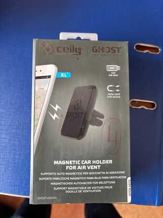 Soporte Coche Celly Ghost XL Ventosa
