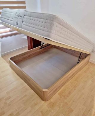 Colchón y canape abatible