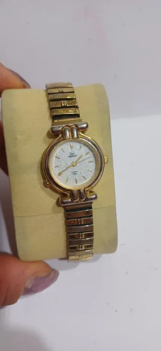 Orologio donna Timex Indiglo oro/bianco