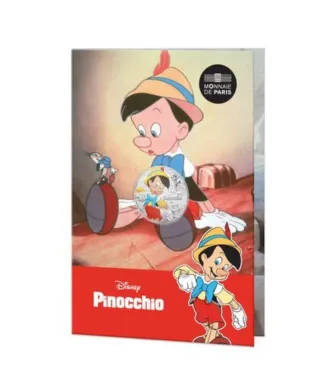 Francia 2025 moneda plata 10€ Disney Pinocho