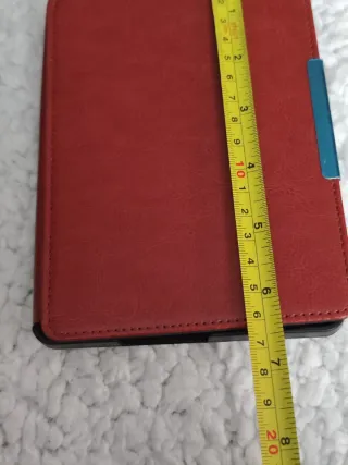Funda cuero E-Reader Kindle roja