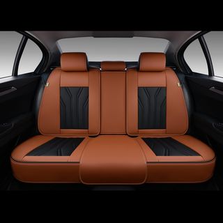 FLORICH Fundas de Asientos de Cuero, Fundas para A