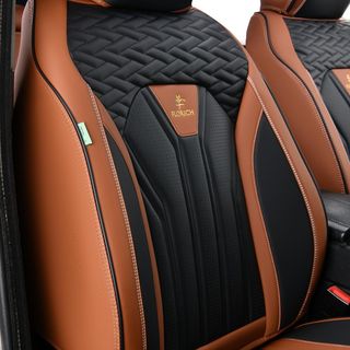 FLORICH Fundas de Asientos de Cuero, Fundas para A