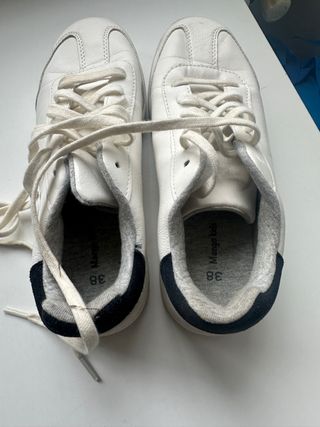 Zapatillas Mango Kids Blancas Talla 38