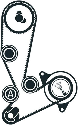 SKF VKMC 02390 Kit de Distribución con Bomba de Ag