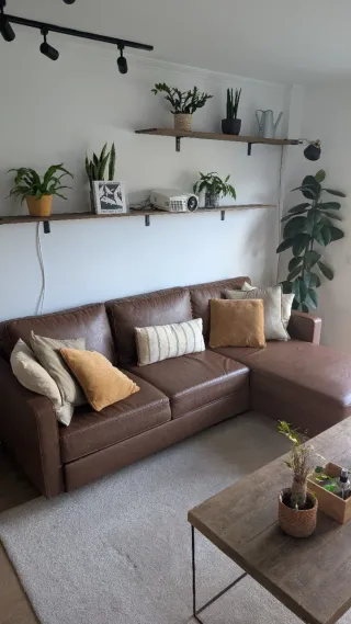 Sofá chaise longue Maison du Monde cama