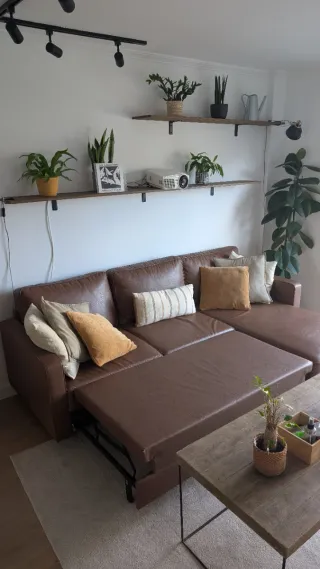 Sofá chaise longue Maison du Monde cama