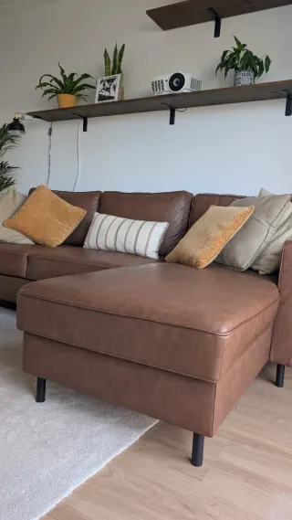 Sofá chaise longue Maison du Monde cama