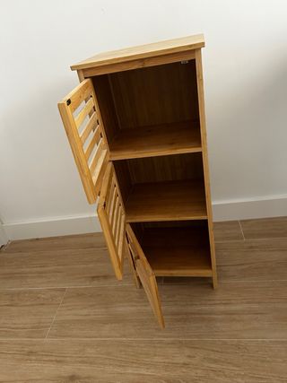 Estantería bambú 3 cajones