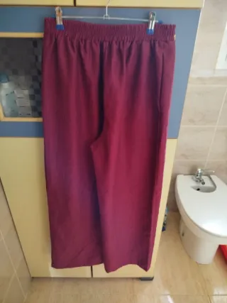 Conjunto pantalón y chaleco mujer