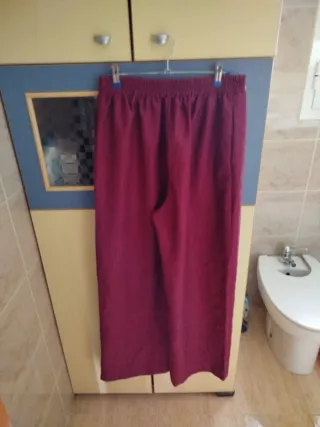 Conjunto pantalón y chaleco mujer