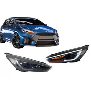 Faros delanteros LED para Ford Focus MK3 look Xéno