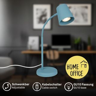 Briloner - Lámpara Escritorio Orientable, Lamparas