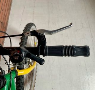 Bicicleta MTB 26 Shimano Verde y amarillo