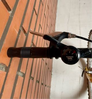 Bicicleta MTB 26 Shimano Verde y amarillo