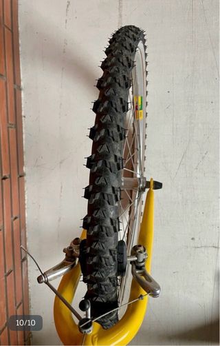 Bicicleta MTB 26 Shimano Verde y amarillo