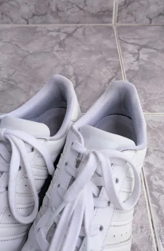 Adidas Superstar W Blancas Plata