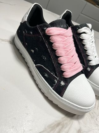 Zapatillas Numeris Talla 44 Negras y Blancas