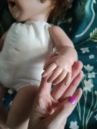 Muñeco bebé reborn realista juguete