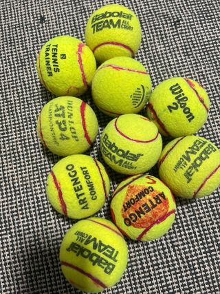 Pelotas de Tenis Wilson y Babolat 16 piezas