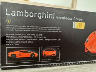 Coche Radiocontrol Lamborghini Aventador Naranja