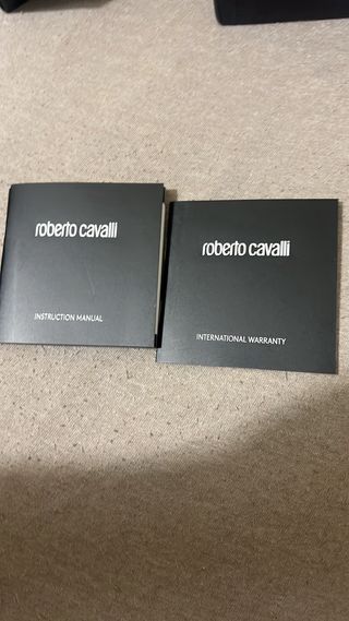 Reloj Roberto Cavalli Dorado y Marrón