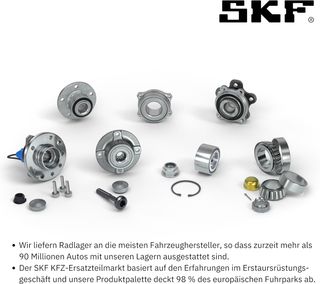 SKF VKBA 3525 Kit de Rodamientos para Rueda
