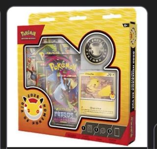 Caja Pokémon 30 Aniversario (2026). Exclusiva.