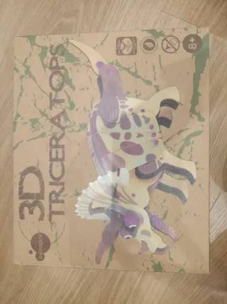 Puzzle 3D Triceratops Itsimagical