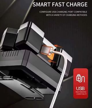 Linterna Frontal LED 5 USB