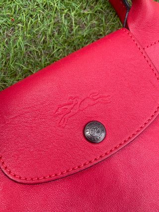 Bolso Longchamp Piel Rojo