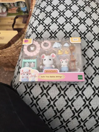 Sylvanian Families Baño Burbujas Hermanos