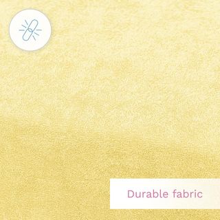 Funda para cambiador bebe 80x50 cm (amarillo)