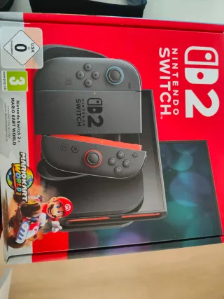 Nintendo Switch 2 con accesorios nueva.