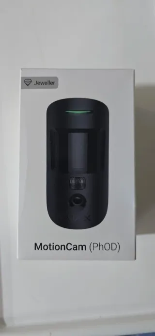 Detector Ajax MotionCam (PhOD) Negro nuevo